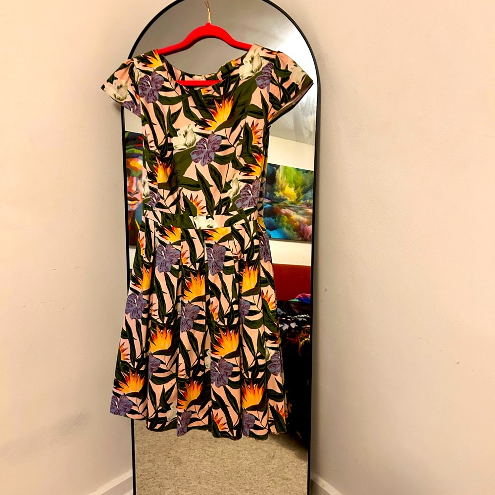 Dorothy Perkins Midi Flare Floral Dress